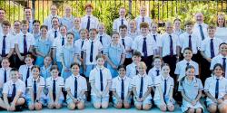 Year 5 and 6 Students, the first cohort at St Paul's Junior college